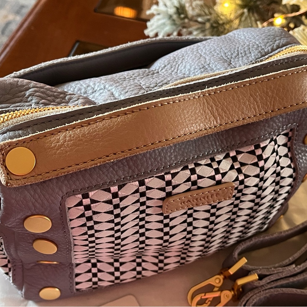 Limited Edition Hammitt Evan Small Crossbody bag in "Gallery Row/Brushed Gold" - Picture 4 of 8
